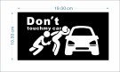 Dont touch my car - Klistremerke thumbnail