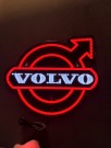 Volvo RGB lysskilt med USB tilkobling thumbnail