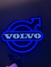 Volvo RGB lysskilt med USB tilkobling thumbnail