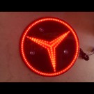 Mercedes-Benz RGB lysskilt med USB tilkobling thumbnail