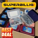 Plastboks med lokk (sorteringsboks) - SUPERPRIS!! thumbnail