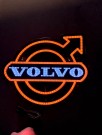 Volvo RGB lysskilt med USB tilkobling thumbnail