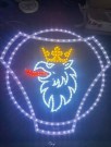 Scania RGB lysskilt med USB  thumbnail