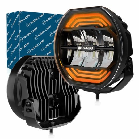 LUMINA AMBERFLY 7 INCH - ORANSJE PARKLYS
